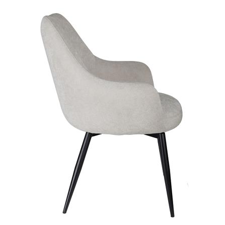 เก้าอี้ห้องอาหารหมุนได้ BENETTA WINSTON สีเทา_3