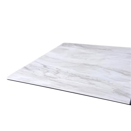 โต๊ะอาหารปรับขยาย BENETTA EXTEND 180-240 ซม. สีขาว/ดำ_2