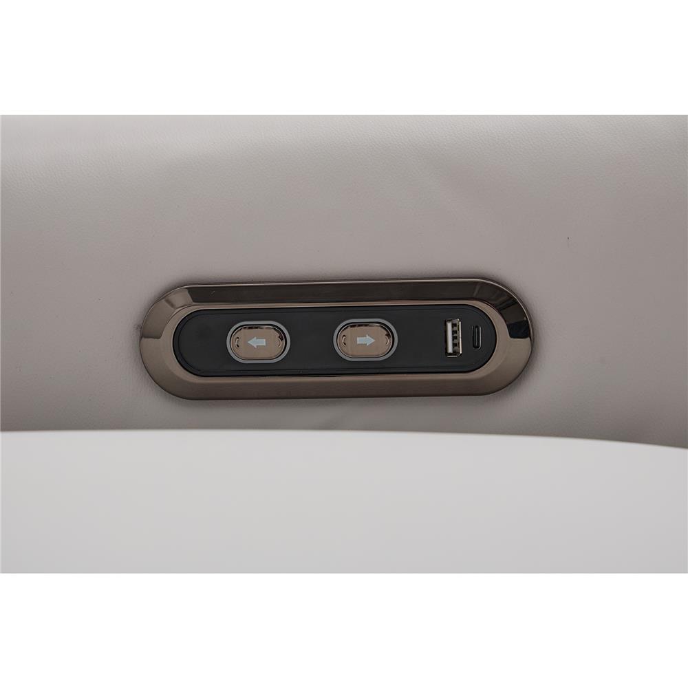 เก้าอี้ปรับนอนไฟฟ้า 3 ที่นั่ง BENETTA DIVANO สีเทา