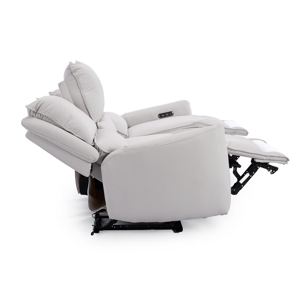 เก้าอี้ปรับนอนไฟฟ้า 3 ที่นั่ง BENETTA DIVANO สีเทา