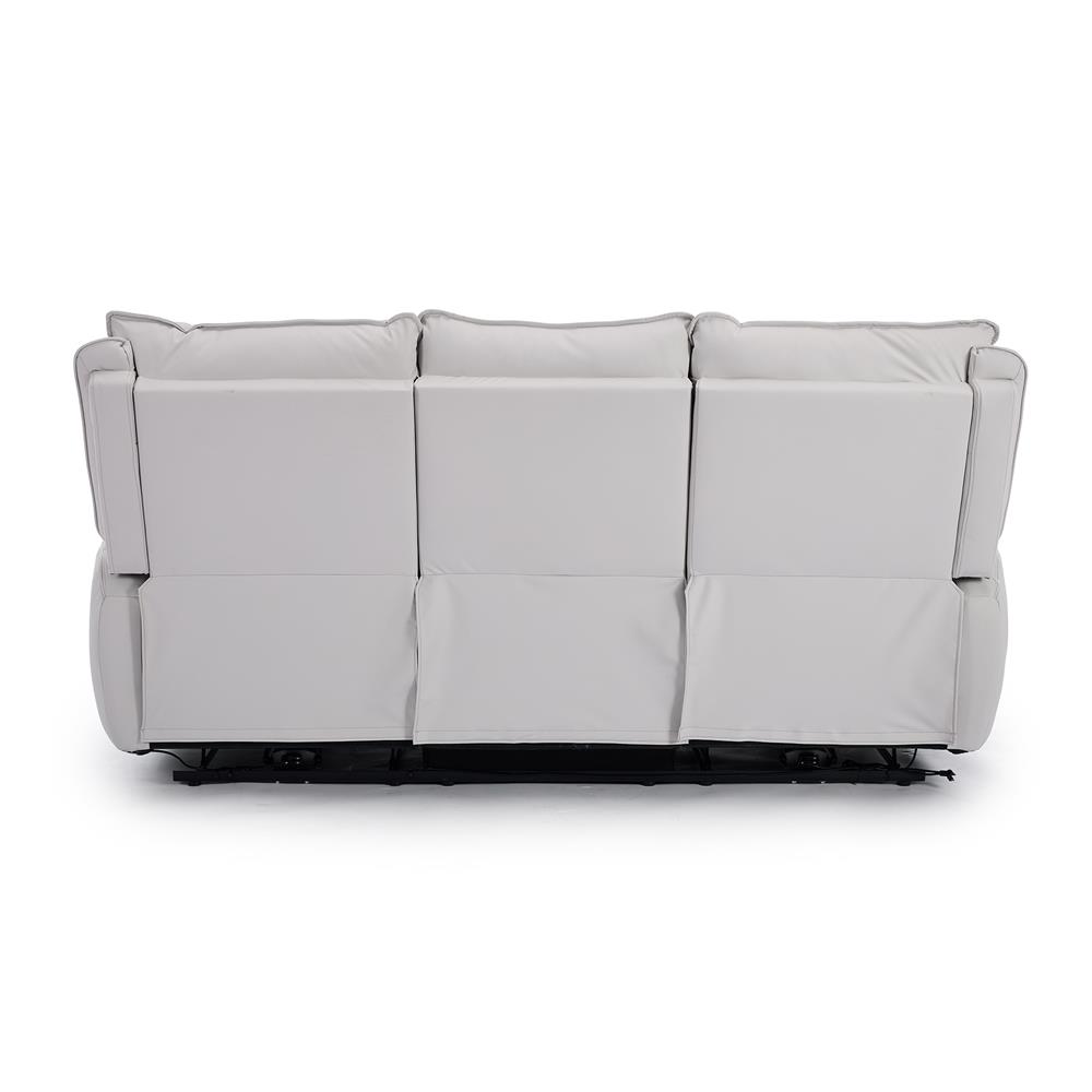 เก้าอี้ปรับนอนไฟฟ้า 3 ที่นั่ง BENETTA DIVANO สีเทา