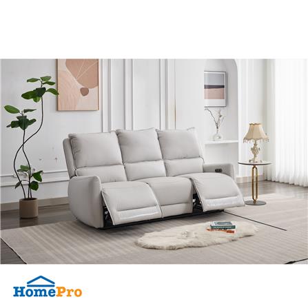 เก้าอี้ปรับนอนไฟฟ้า 3 ที่นั่ง BENETTA DIVANO สีเทา_11