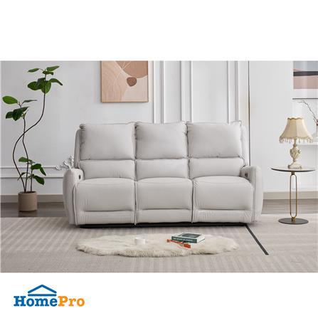 เก้าอี้ปรับนอนไฟฟ้า 3 ที่นั่ง BENETTA DIVANO สีเทา_12