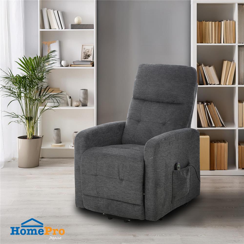 POWER LIFT RECLINER FURDINI DIEGO สีเทาเข้ม
