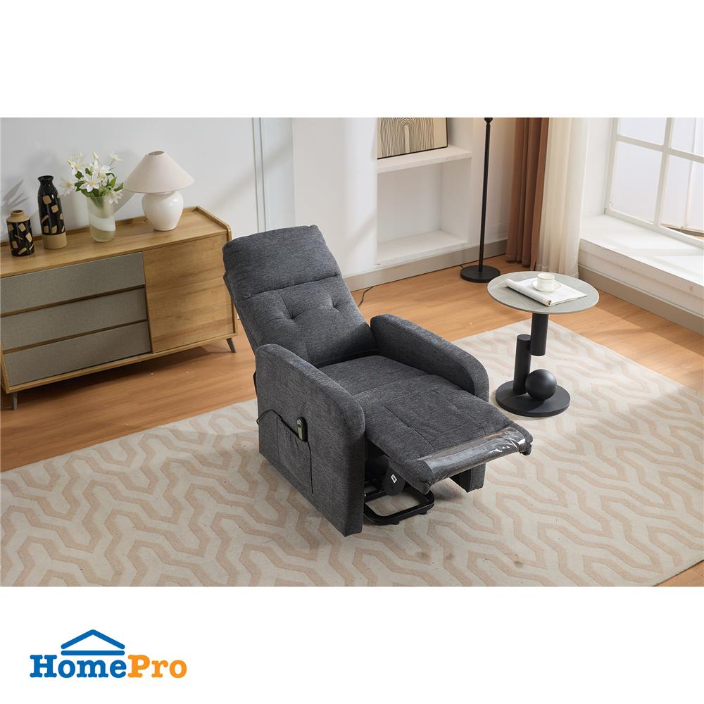 POWER LIFT RECLINER FURDINI DIEGO สีเทาเข้ม