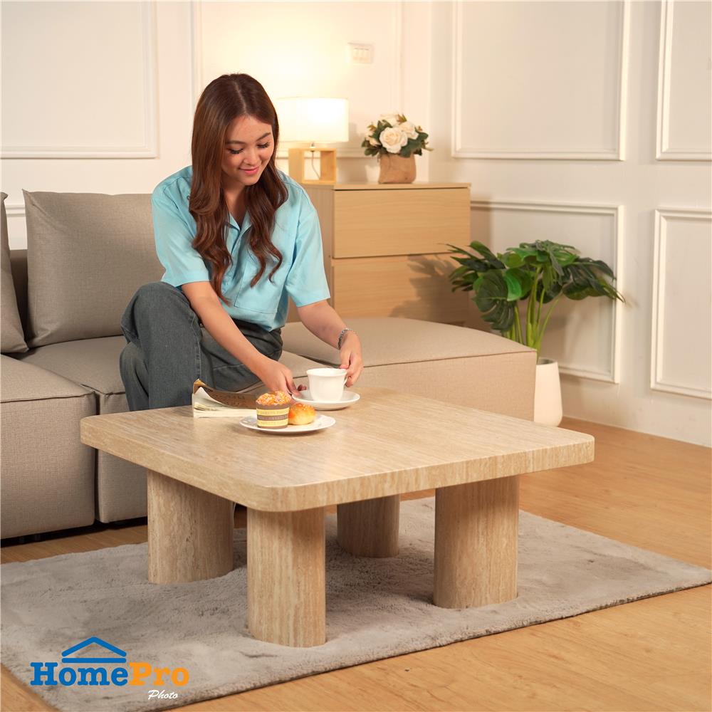 โต๊ะกลาง FURDINI FUMERO 80 ซม. สีน้ำตาล