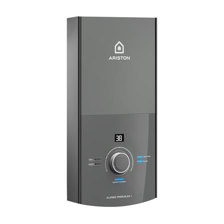 เครื่องทำน้ำอุ่น ARISTON AURES PREMIUM 3500 วัตต์ สีเทา_2