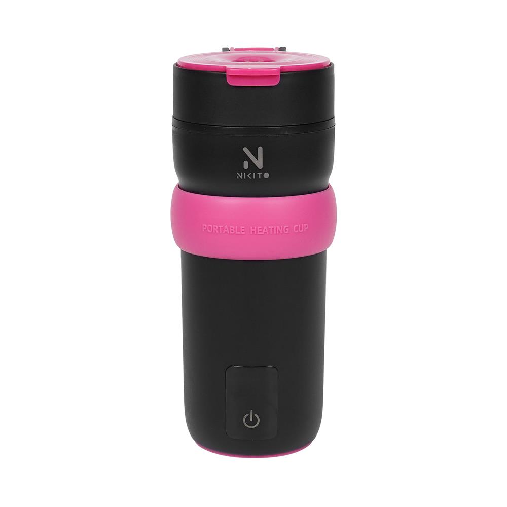 กาต้มน้ำไฟฟ้าพกพา NIKITO FG-EC003D-NCK สีดำ/ชมพู_1
