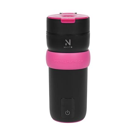 กาต้มน้ำไฟฟ้าพกพา NIKITO FG-EC003D-NCK สีดำ/ชมพู