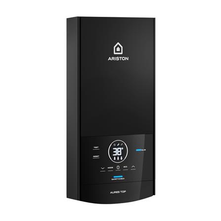 เครื่องทำน้ำอุ่น ARISTON AURES TOP 4500 วัตต์ สีดำ_2