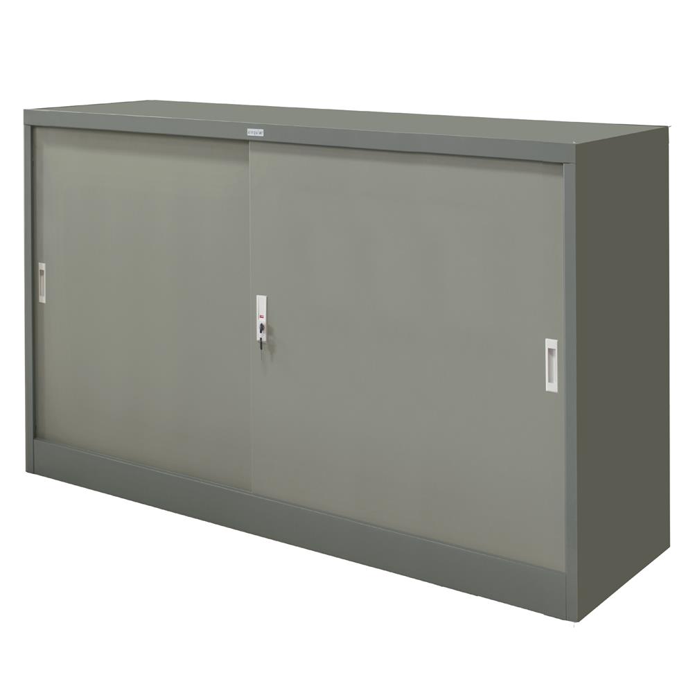 ตู้เหล็กบานเลื่อนทึบ WORKSCAPE ZDO-315 สีเทา