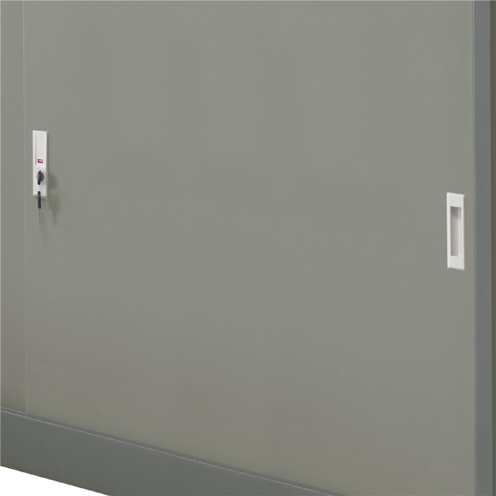 ตู้เหล็กบานเลื่อนทึบ WORKSCAPE ZDO-315 สีเทา