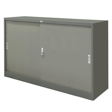 ตู้เหล็กบานเลื่อนทึบ WORKSCAPE ZDO-315 สีเทา_0