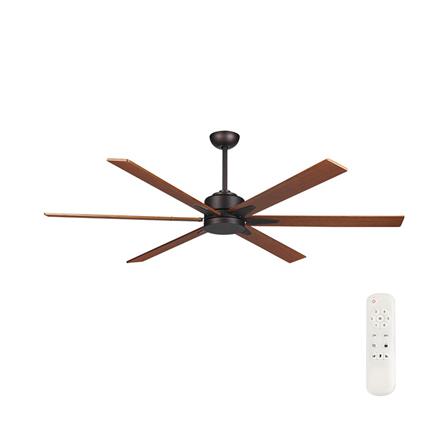 พัดลมไม่มีโคมไฟ MR.KEN 25-01902 72 นิ้ว สีน้ำตาลเข้ม_0