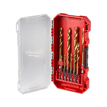 ชุดดอกเจาะเหล็ก MILWAUKEE (แพ็ก 10 ชิ้น)_0