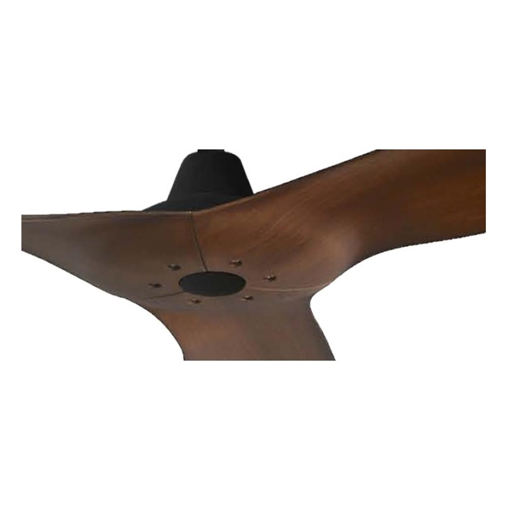 พัดลมไม่มีโคมไฟ MR.KEN 25-01889 52 นิ้ว สีดำ/น้ำตาลเข้ม