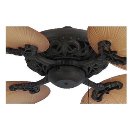 พัดลมไม่มีโคมไฟ MR.KEN 25-01295 53 นิ้ว สีน้ำตาล_1