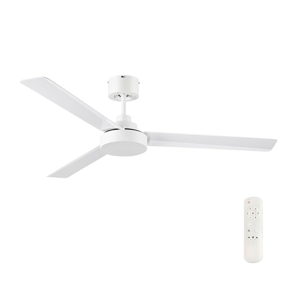 พัดลมไม่มีโคมไฟ MR.KEN 25-01897 52 นิ้ว สีขาว