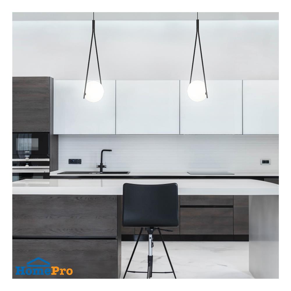 ไฟช่อ LED L&E 01-A0261 8 วัตต์ COOL WHITE สีดำ/ขาว 1 หัว