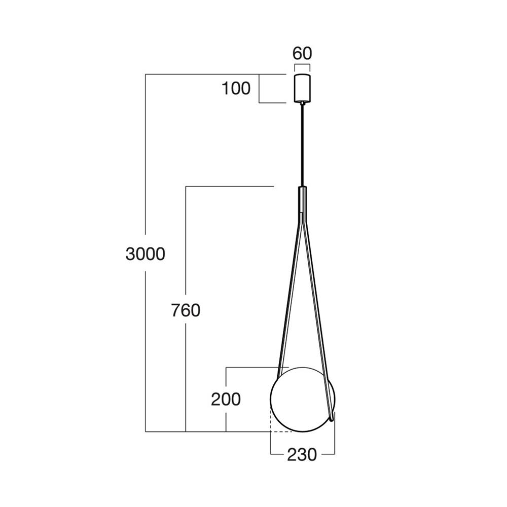 ไฟช่อ LED L&E 01-A0261 8 วัตต์ COOL WHITE สีดำ/ขาว 1 หัว