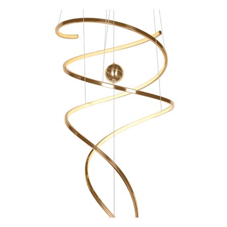 ไฟช่อ LED L&E 01-A0258 110 วัตต์ COOL WHITE สีโรสโกลด์ 1 หัว_1