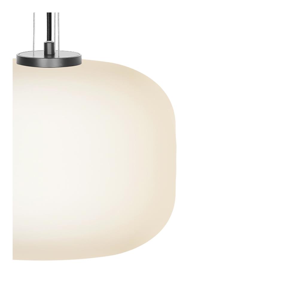 ไฟช่อ L&E 01-03124 สีขาว/ดำ 1 หัว