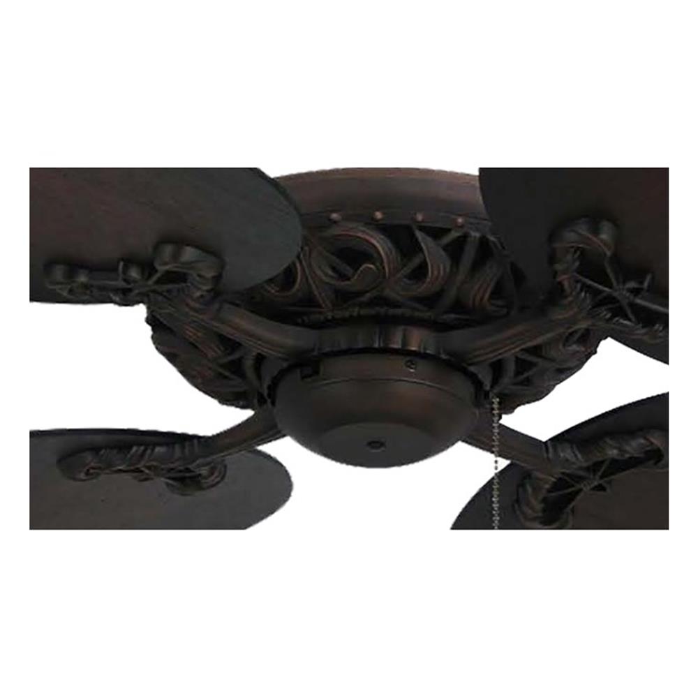 พัดลมไม่มีโคมไฟ MR.KEN 25-01297 54 นิ้ว สีน้ำตาลเข้ม