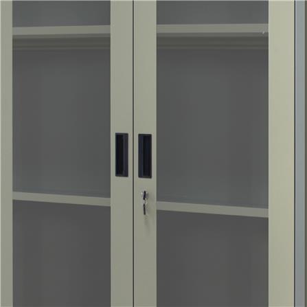 ตู้เหล็กบานเปิด WORKSCAPE ZDG-1886 สีเทา_1