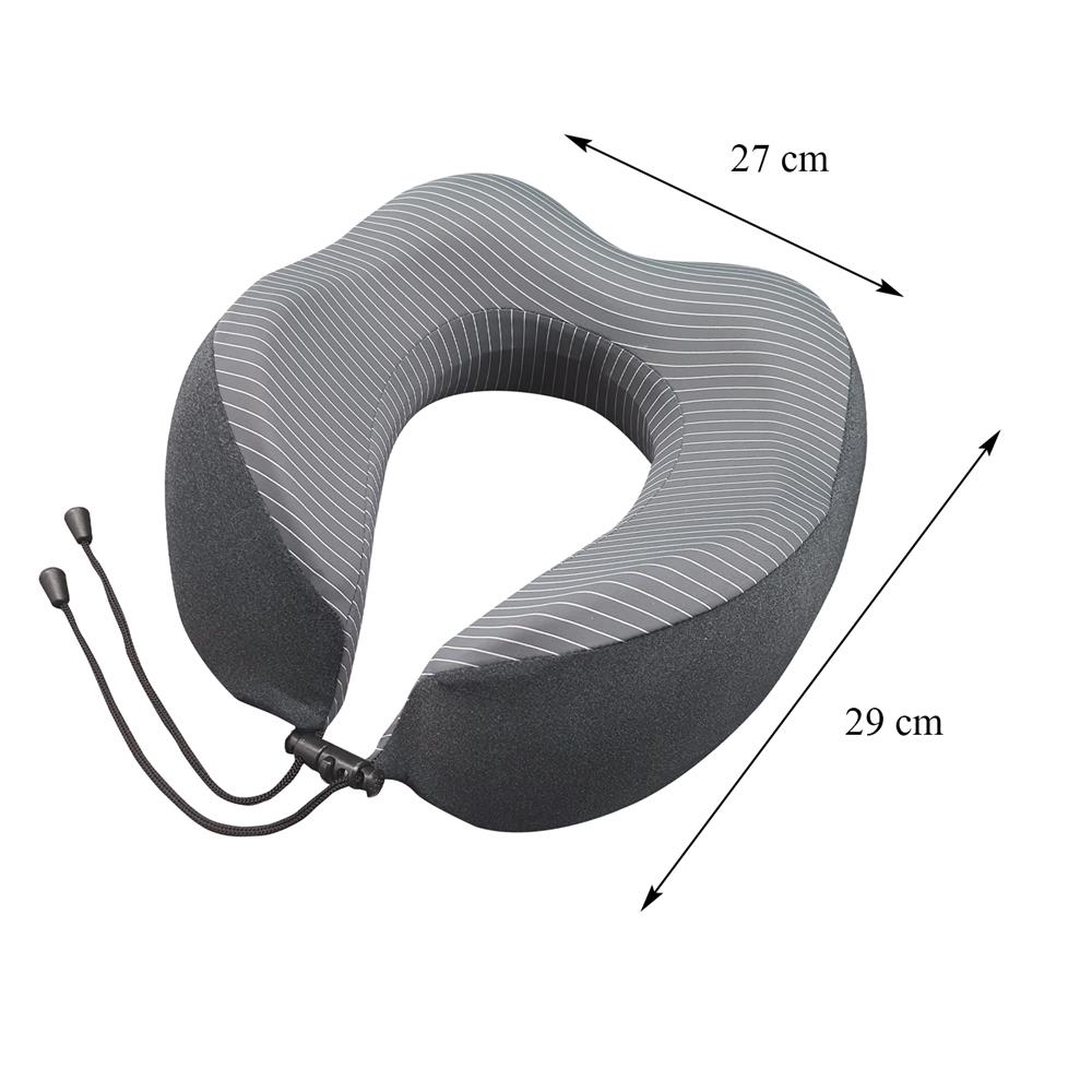 หมอนรองคอ HOME LIVING STYLE NOBU 10X11 นิ้ว สีเทา