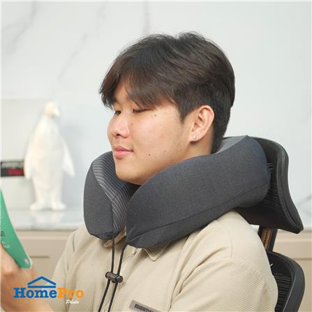 หมอนรองคอ HOME LIVING STYLE NOBU 10X11 นิ้ว สีเทา_7