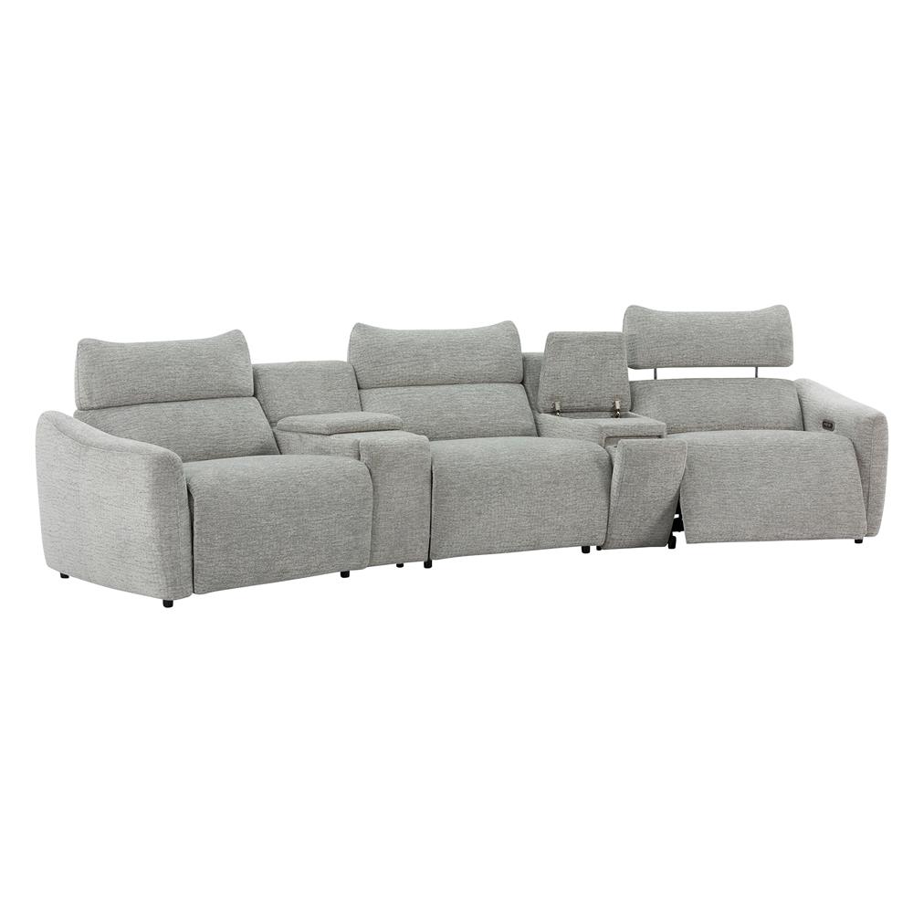 เก้าอี้ปรับนอนไฟฟ้า 3 ที่นั่ง BENETTA SERENADE สีเทา