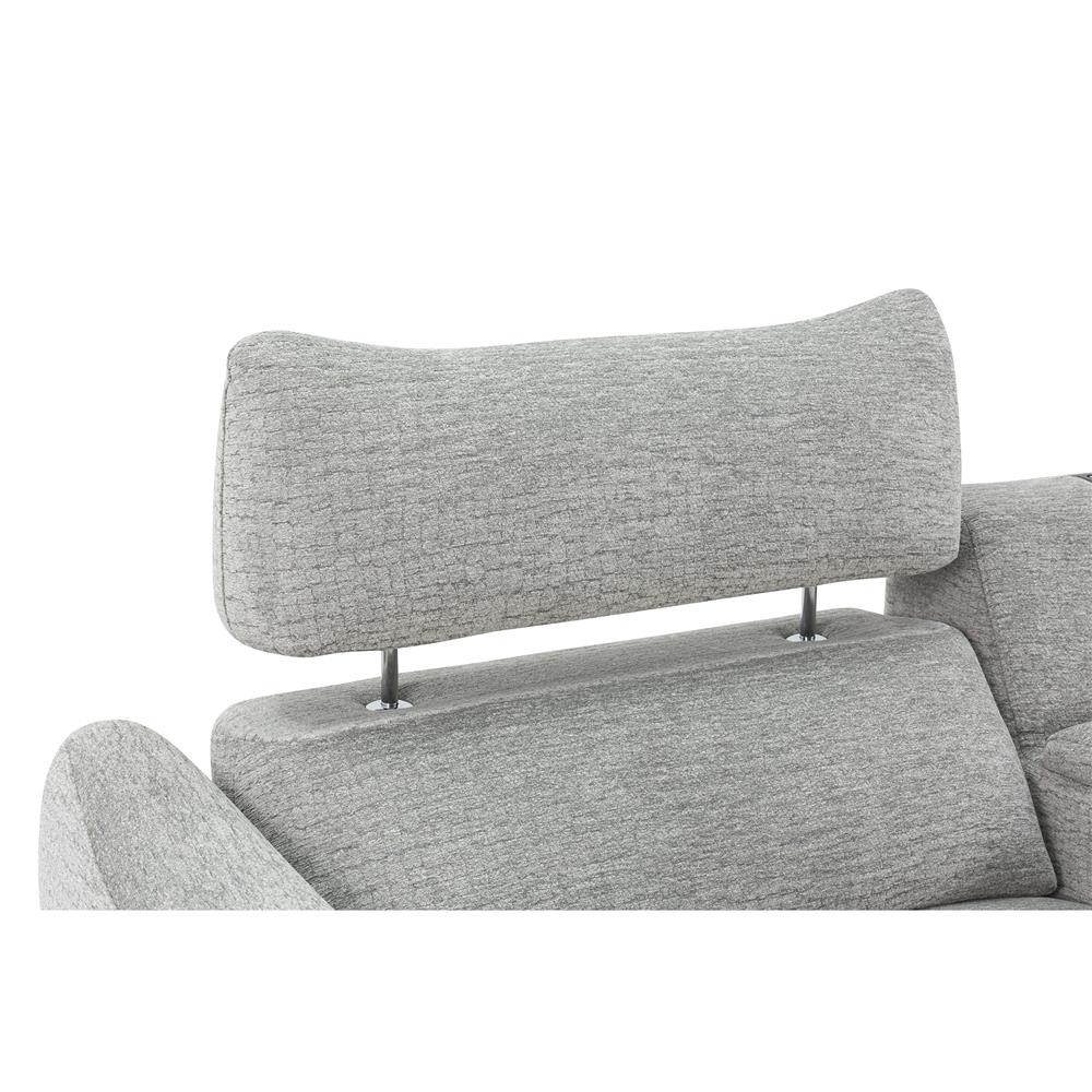 เก้าอี้ปรับนอนไฟฟ้า 3 ที่นั่ง BENETTA SERENADE สีเทา