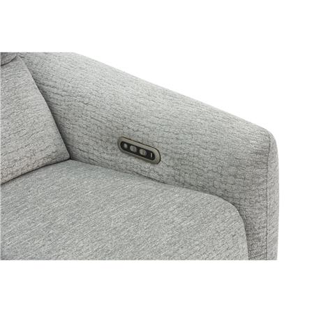 เก้าอี้ปรับนอนไฟฟ้า 3 ที่นั่ง BENETTA SERENADE สีเทา_4