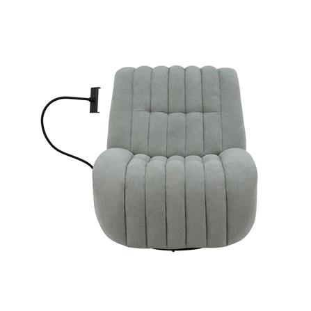 เก้าอี้ปรับนอนไฟฟ้า BENETTA COZY สีเทา_1