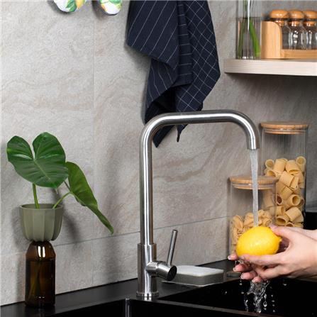 ก๊อกซิงค์เดี่ยวเคาน์เตอร์ RASLAND RA A11021-777STN_3