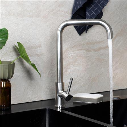 ก๊อกซิงค์เดี่ยวเคาน์เตอร์ RASLAND RA A11021-777STN_5