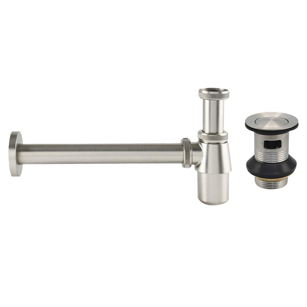 ชุดท่อน้ำทิ้งอ่างล้างหน้ากระปุก DONMARK GL-5333 30 ซม.