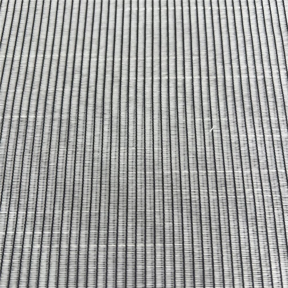 ผ้าม่านโปร่ง EYELE HOME LIVING STYLE SECRETA 140X160 ซม. สีขาว/ดำ