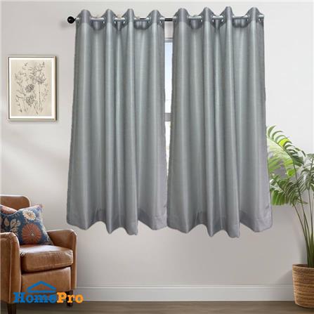 ผ้าม่านโปร่ง EYELE HOME LIVING STYLE SECRETA 140X160 ซม. สีขาว/ดำ_4