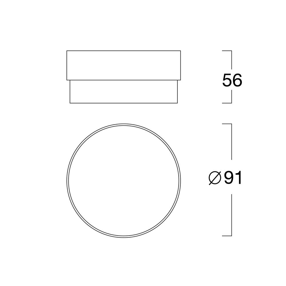 ดาวน์ไลท์ LED LUMAX 03-A0756 3.6 นิ้ว 6 วัตต์ DAYLIGHT/COOL WHITE/WARM WHITE สีขาว