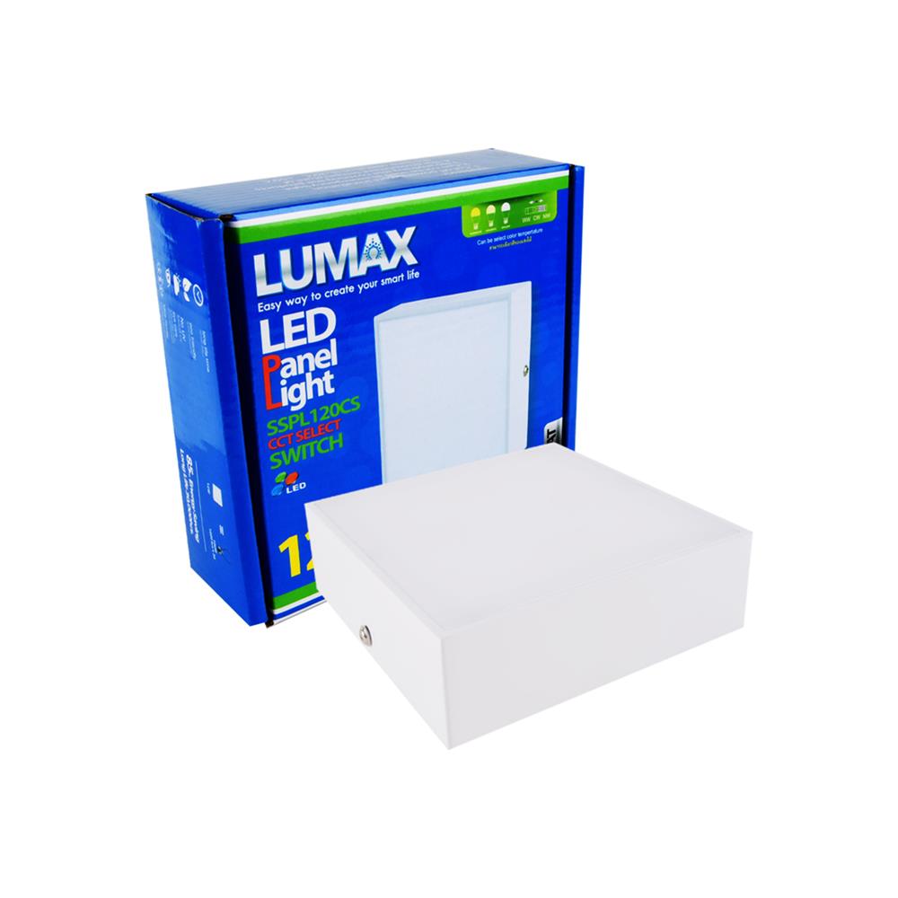 ดาวน์ไลท์ LED LUMAX 03-A0765 4.7 นิ้ว 12 วัตต์ DAYLIGHT/COOL WHITE/WARM WHITE สีขาว