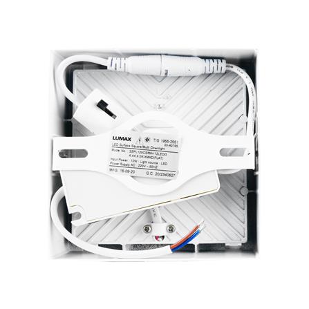 ดาวน์ไลท์ LED LUMAX 03-A0765 4.7 นิ้ว 12 วัตต์ DAYLIGHT/COOL WHITE/WARM WHITE สีขาว_3