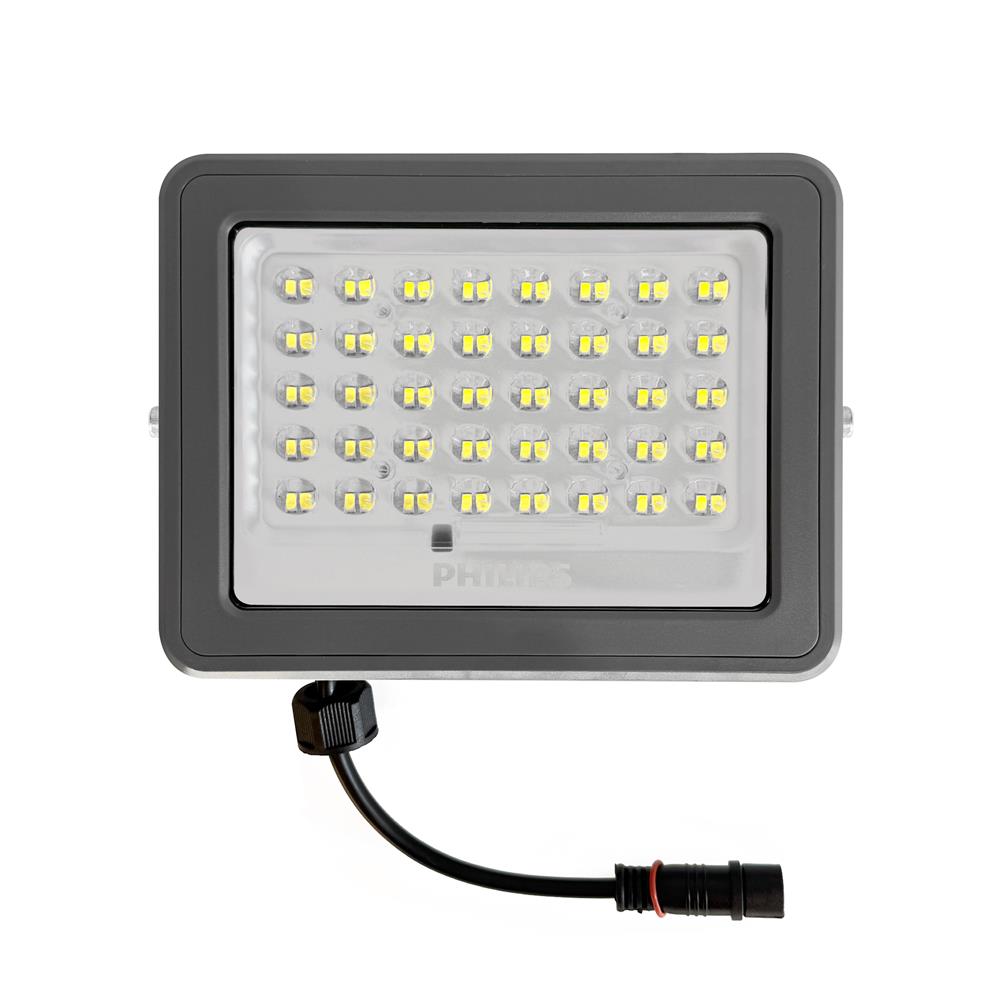 สปอตไลท์ SOLAR PHILIPS BVC080 MN 90 วัตต์ DAYLIGHT สีเทา/ดำ