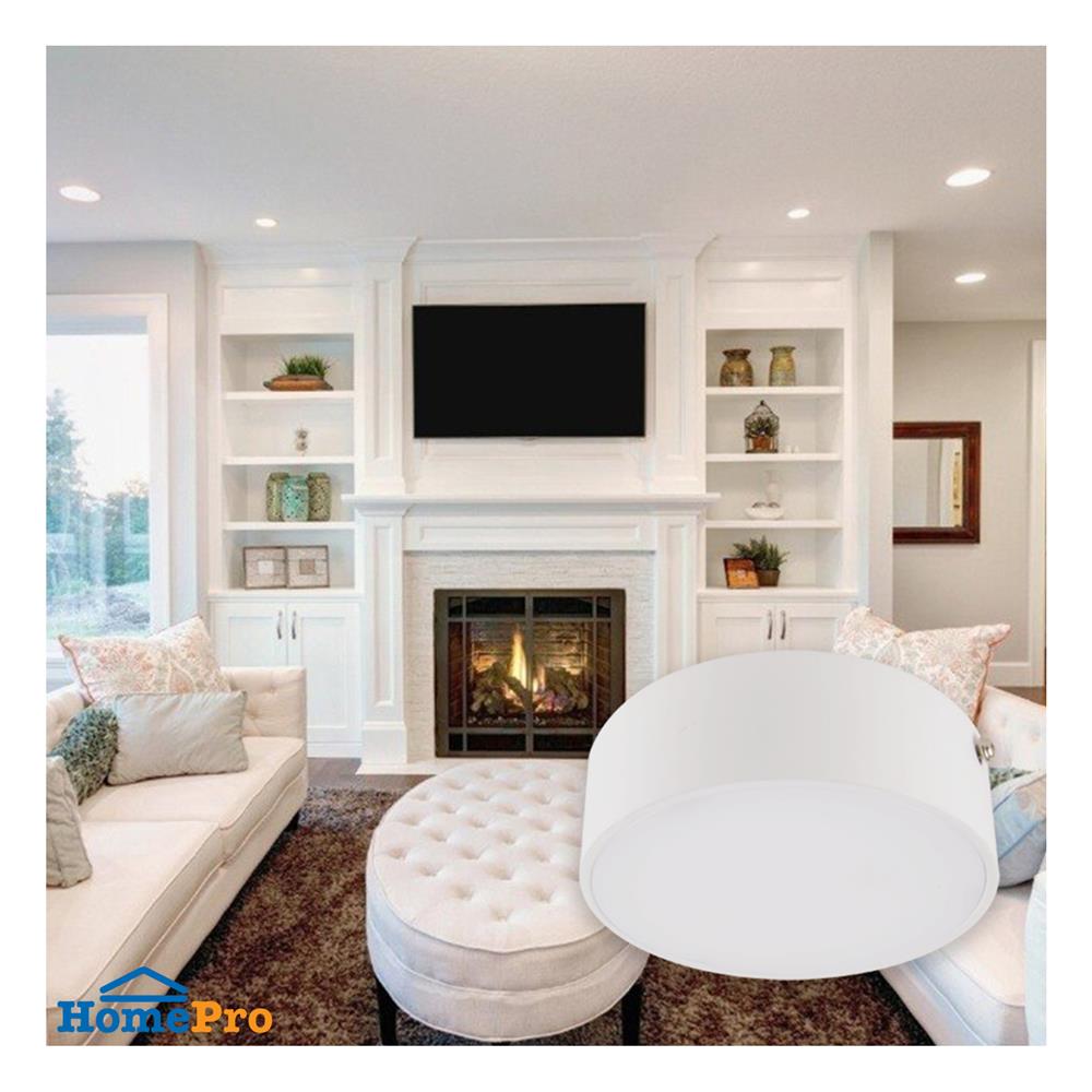 ดาวน์ไลท์ LED LUMAX 03-A0762 4.7 นิ้ว 12 วัตต์ DAYLIGHT/COOL WHITE/WARM WHITE สีขาว