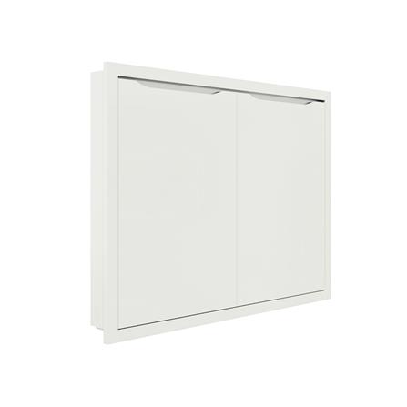 บานซิงค์คู่ MJ ECO 86x66 ซม. สี OFF WHITE_1