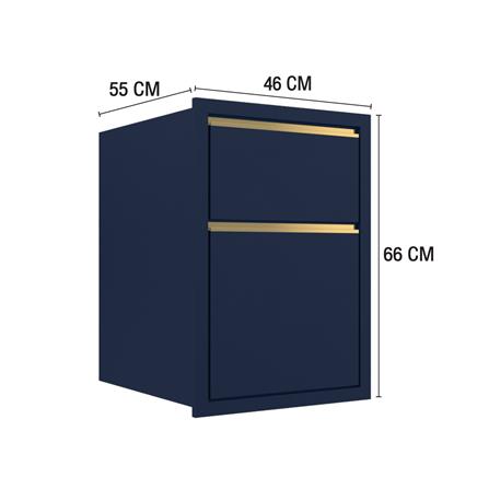 ตู้ลิ้นชัก MJ ETERNITY 46x66 ซม. สี PACIFIC BLUE V2_4