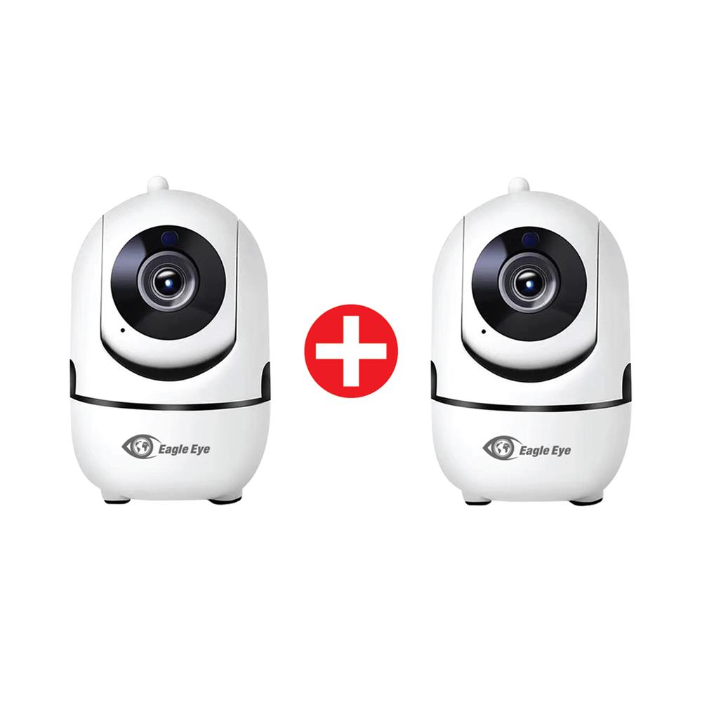 กล้องวงจรปิดทรงหุ่นยนต์ EAGLE EYE 2 ล้านพิกเซล (1 แถม 1) แถมฟรีขวดปั่น 2 IN 1