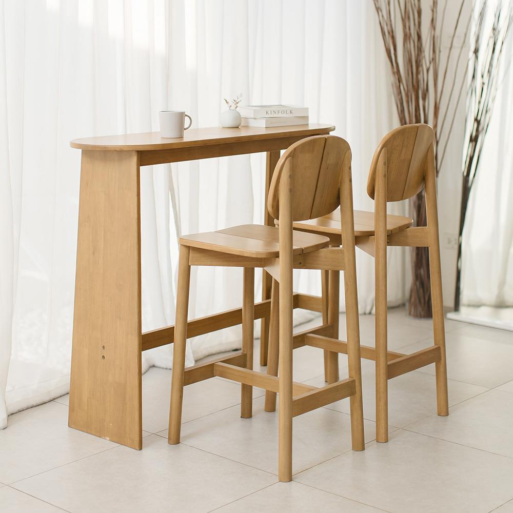 โต๊ะบาร์ YKS BOBA 8859275802077 120 ซม. สีโอ๊ค