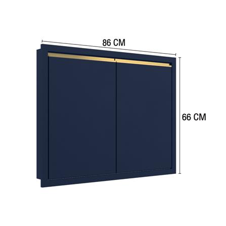 บานซิงค์คู่ MJ ETERNITY 86x66 ซม. สี PACIFIC BLUE V2_4