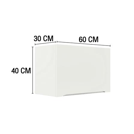 ตู้แขวนเดี่ยว MJ ECO 60x40 ซม. สี OFF WHITE_3